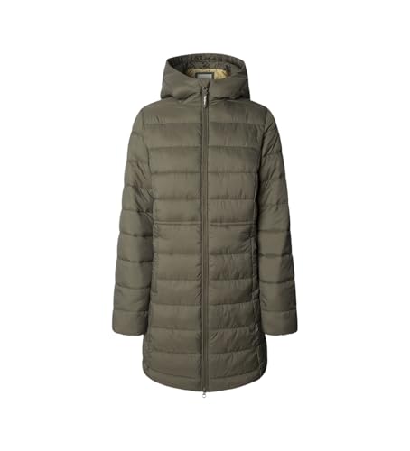 Pepe Jeans Sally Long Veste, Vert (Kaki Green), S Femme