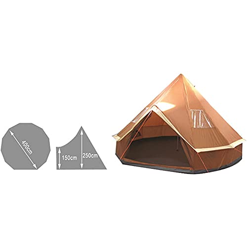 Carpa GeRRiT Yurt de 4 m para 5-8 personas miniatura 3