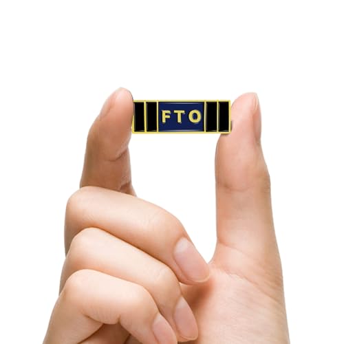 Image of 10 /20 /50 /100 /Pcs Field Training Officer FTO Police lapel Pins Bulk Badge Insignia Citation Merit Award Commendation Bar Pin Buttons Souvenir
