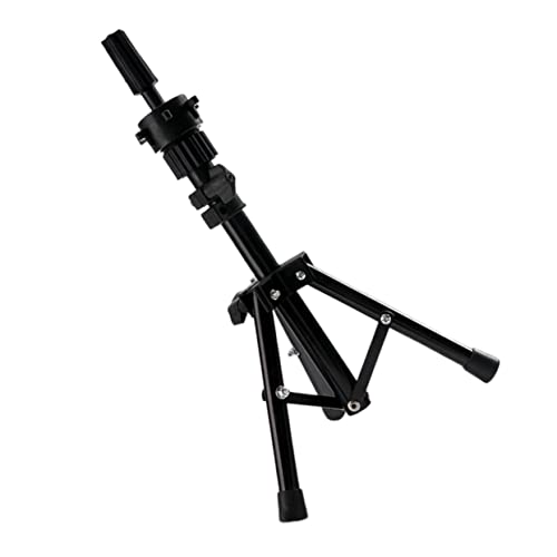 Healeved Mannequin Tripod Support Hair Styling Head Stand Wig Rack Sturdy Metal Home/salon Use