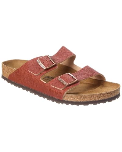 BIRKENSTOCK Arizona Birko-Flor Nobuck Normal (Mocha) Tamanho 42 EU, Marrom (Gengibre), 13-13.5 Wide