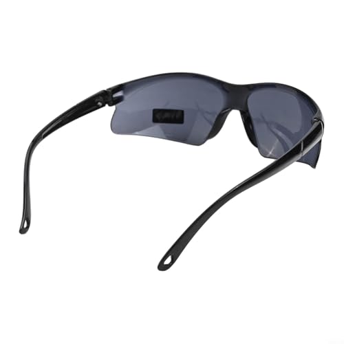 Niceminiwall Gafas de sol protectoras de seguridad para hombres y mujeres, protección ocular resistente al polvo y a la arena, con diseño de parabrisas, lente de policarbonato resistente a los