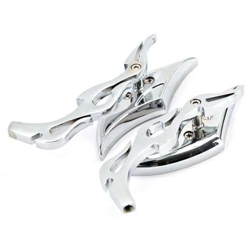 Espejos cromados efecto diamante de alta calidad para moto Boulevard C50 M50 5