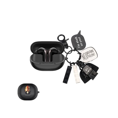 For soundpeats air5 pro/air5 pro plus(+) �C���z���p�ی�P�[�X �ϏՌ��A�����V���R���f�ށA�����h�~�t�b�N�t���A�[�d�\�A����~�߁A�w��h�~�A�C���z�����[�P�[�X�A���S�ی�A�h���A�h�o�A�y�ʁA�����h�~ (A)