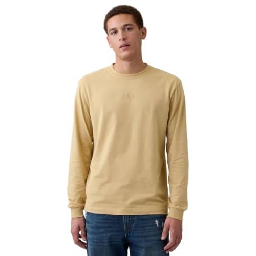 Image of Gap Men Standard Fit Long Sleeves Round Neck T-Shirt