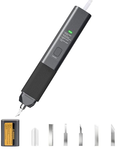 3D Printing Tools Ultrasonic Knife Cutter-40kHz Vibration Utility Knife 30W Wired/Corded Cutter with 2 Cutting Modes for Precision-focused Works like 3D Printing Projects Jewelry Work Resin Wood Material DIY Projects and PVC Leather PCB Carbon Fiber Plastic Material Cutting