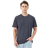 Merino Protect 100% Merino Shirt Herren Kurzarm Geruchsresistent Merinowolle Unterwäsche Leicht Wandern Reisen T-Shirt Weich Unterhemd