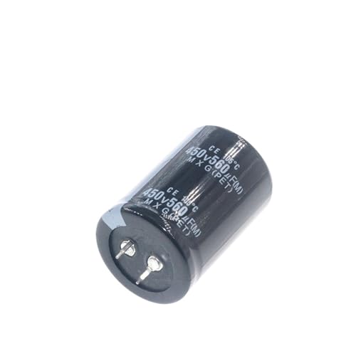 Condensateur 560uF 450V radial électrolytique pour réparation onduleur 35x50
