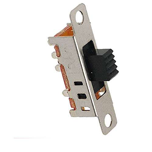 Aexit 10 Pcs Networking Products x DC 50V 0.5A 3 Position 2P3T DP3T Panel Slide Switch 8 Pin Switches PCB SS23E04