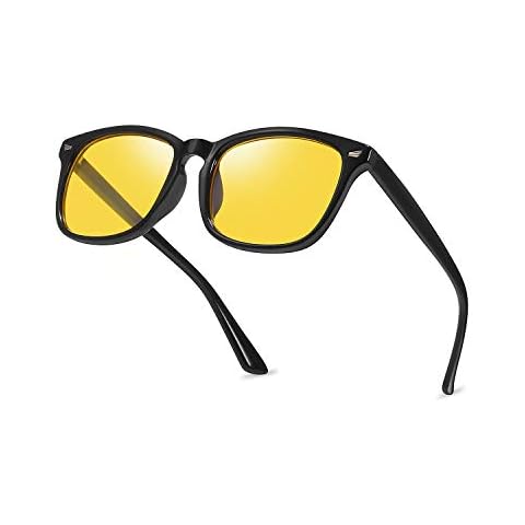 Musivon Polarized Night Driving Glasses for Men Women - Anti Glare Night Vision Yellow Glasses for Driving at Night Cover