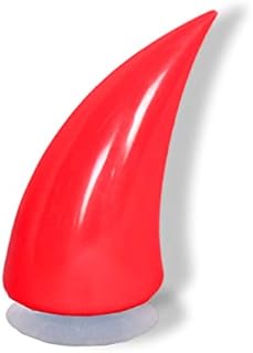 Bysonice, accessorio universale per casco, piccolo corno di bue, con ventosa (casco non incluso), decorazione casco, corna da diavolo per rendere il casco più attraente e carino per sci e ciclismo