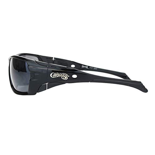 PASTL Choppers Sunglasses Mens Wrap Around Oval Rectangular Bikers Shades UV 4004