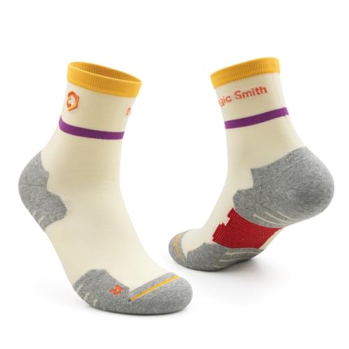 Chaussettes de course à pied et basket anti-ampoules avec semelle rembourrée épaisse