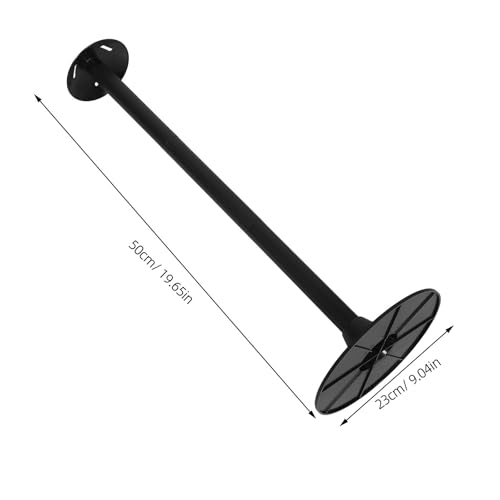 Poste de soporte ajustable de hierro y plástico resistente para fundas de jardín 3