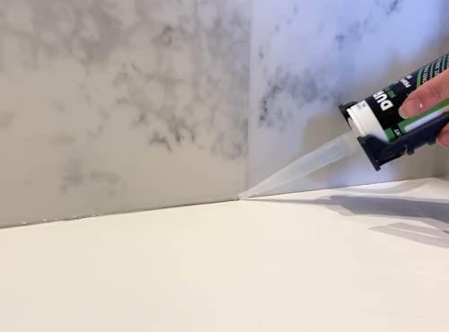 DURA+ All-In-One Hybrid Polymer Adhesive and Sealant: Waterproof, Extreme High Bond Strength, Replaces Silicone, Long-Lasting & Anti-Mould, Superior For Sanitaryware (290ml - White) - Image 6