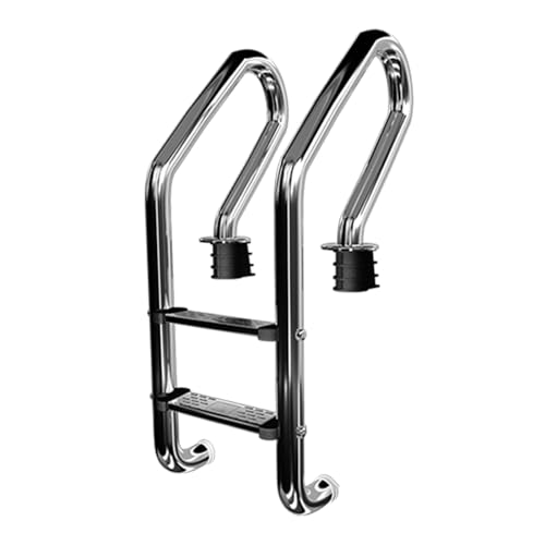 Escalera para piscina 2 pasos acero inoxidable