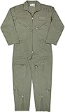 Army Universe Air Force Flight Suits, US Military Type Coveralls, Uniform Overalls/Jumpsuits Pin (Foliage Green, X-Large)