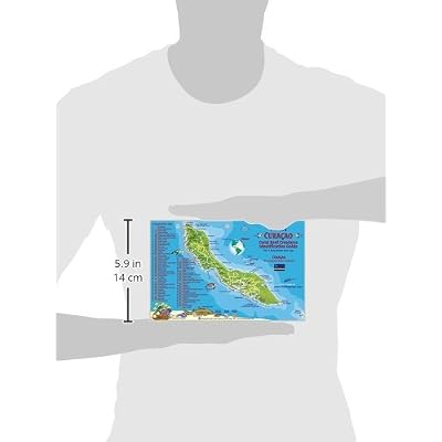 Curacao Dive Map & Reef Creatures Guide Franko Maps Laminated Fish Card Map Illustrated, December 30, 2020