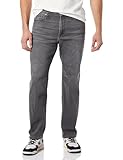 Amazon Essentials Men's Straight-Fit Stretch Jean - Discontinued Colors, Washed Grey, 36W x 32L