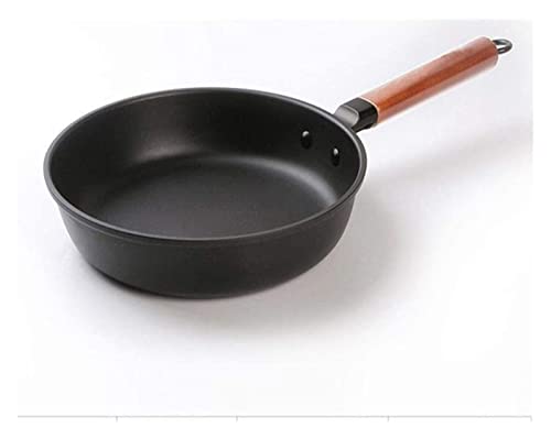 PACUM Wok Pan Sartén de acero inoxidable 304 Temperatura de 3 capas Antiadherente Huevo Filete Sartén Cocina de inducción de gas Herramientas de cocina Universal vision