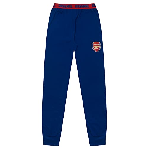 Arsenal FC Official Soccer Gift Mens Premium Long Pajamas Set3
