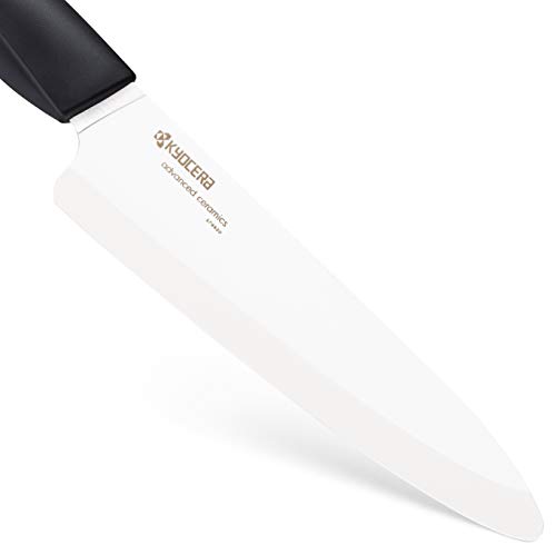 Kyocera Fz-180 Wh-Bk Ceramic Knife, 7", White #TOP1