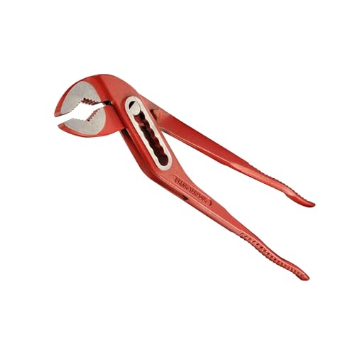 CFH Wasserpumpenzange 1 1/2 WZ 716 – 7-fach verstellbare Rohrzange aus Chrom-Vanadium-Stahl, Greifbereich 42 mm, 285 mm Länge, für Installations- und Wartungsarbeiten