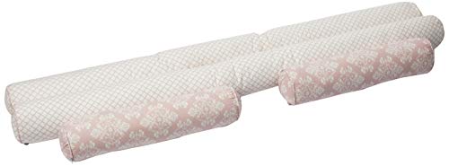 Kit Montessoriano Rolinho 4 Peças Jardim Secreto Rosa (Colchão 1, 60 x 0, 78), Biramar Baby, Rosa