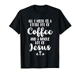 Christian Coffee Lovers Religious Tee shirts