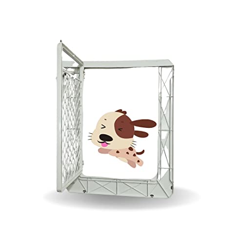 Furacão Pet Grade De Porta P/Caes Furacaopet - Branca