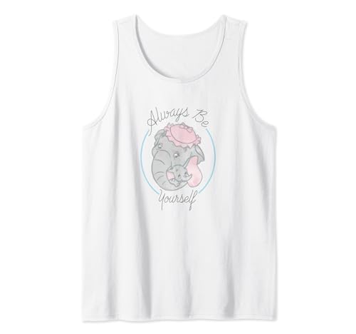 Disney Dumbo With Mom Always Be Yourself Portrait Tank Top
