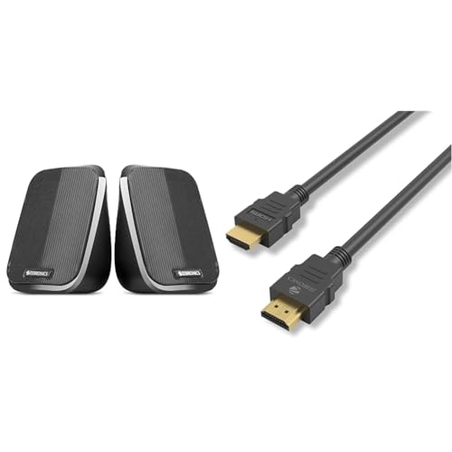 Image of ZEBRONICS Zeb-Fame 5watts 2.0 Multi Media Speakers with AUX, USB and Volume Control (Black)