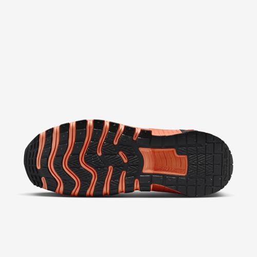 Nike Free Metcon 6 Men's Workout Shoes (FJ7127-004, Black/Hyper Orange/Hyper Crimson) Size 11