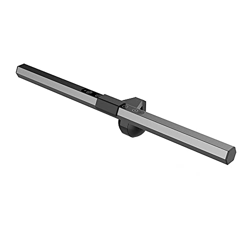 Nemeaii 40センチ、調光デスクトップモニタースクリーンランプ、アルミニウムアイケアLED読書ハンギングライトバー、USB電源