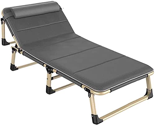 Chaises de gravité zéro anti-fatigue FANDIAO fauteuil inclinable pliant de plage gris