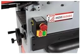 Bild 1 - Holzmann HOB260ABS Abricht-Dickenhobelmaschine - 230V mit integriertem Staubsauger, Aluminium-Gusseisen, Industriell, Hobelmaschine mit integrierter Absaugung, Holzwerkzeugmaschine