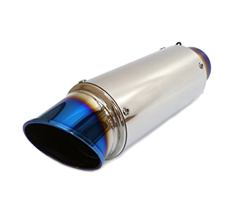 Amazon | 汎用60.5mm GPタイプ スリップオンマフラー/ステンレス