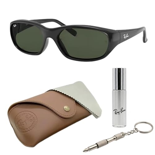 Image of Ray-Ban RB2016 DADDY-O Rectangle Shaped Sunglasses for Men & Women with Official RAYBAN Eyewear Kit
