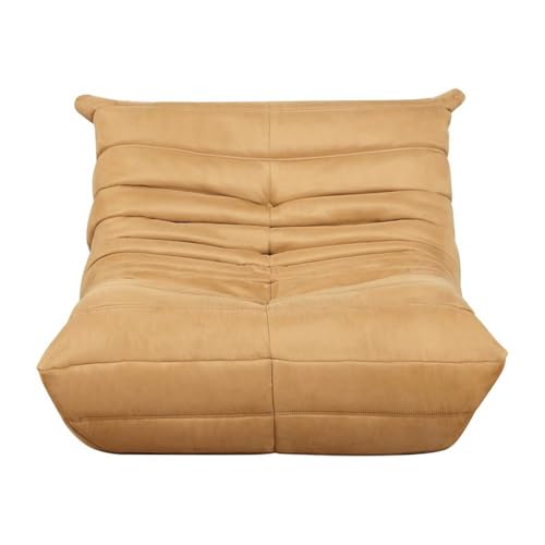 Sillón Plegable Microfibra Amarillo miniatura 4