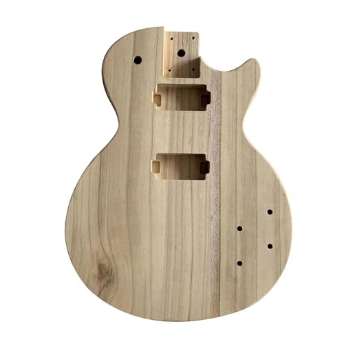 Unfinished Guitar Body Unfinished Electric Guitar Maple Wood Blank Barrel For LP Style Guitars DIY Parts