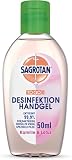 Sagrotan Hand-Desinfektionsgel Kamille & Lotus Desinfektionsmittel für die Hände in handlicher Reisegröße – 1 x 50 ml antibakterielles Gel (Packung mit 5) Sagrotan Hand-Desinfektionsgel Kamille & Lotus Desinfektionsmittel für die Hände in handlicher Reisegröße – 1 x 50 ml antibakterielles Gel (Packung mit 5)