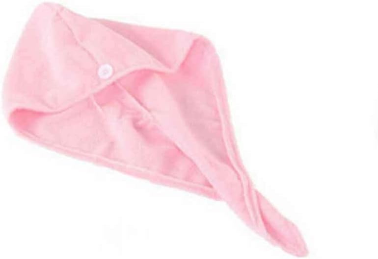 Hair Drying Hat,Hair Drying Towels,Hair TowelSoft Shower Cap Microfiber Bath Towel Hair Dry Quick Drying Lady Bath Towel Hat for Lady Man Turban Wrap Bathing Tools(Yellow)