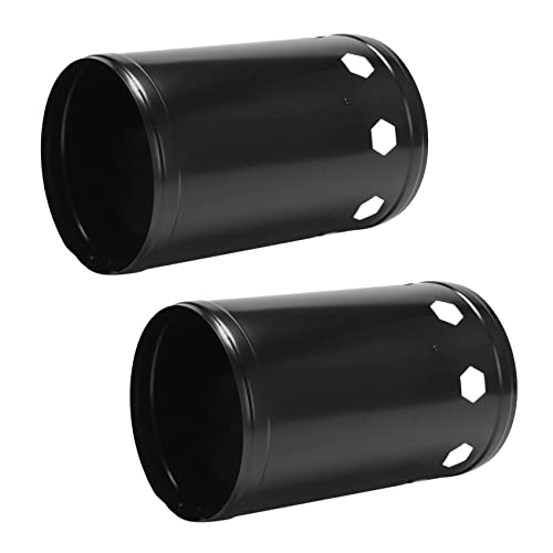 KVSERT 2 x schwarze Kaminkohle