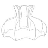 OSALADI Wire Lampshade Frame, lampshade frames vintage lamp shade frame lamp bracket for shade Iron