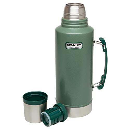 Stanley Classic Vacuum Bottle 2Qt, Hammertone Green #TOP3