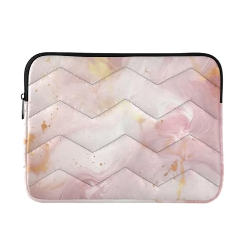 Funda para portátil 13-14 pulg rosa impermeable y resistente