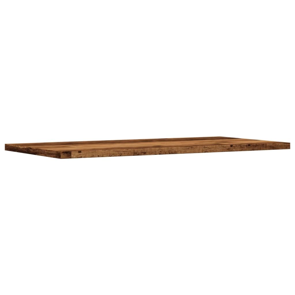 Wandregale 4 Stück Altholz-Optik 60x30x1,5 cm Holzwerkstoff Robustes Regalsystem für Wohnzimmer Büro Küche mit flexiblem Design und vielseitiger Aufbewahrungslösung