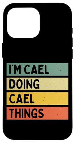 I'm Cael Doing Cael Things �ʔ������� �X�}�z�P�[�X iPhone 16 Pro Max �p