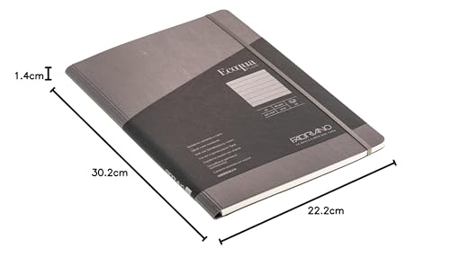 Carnet A4 ligné Fabriano Ecoqua Plus fini les spirales coincées - 3