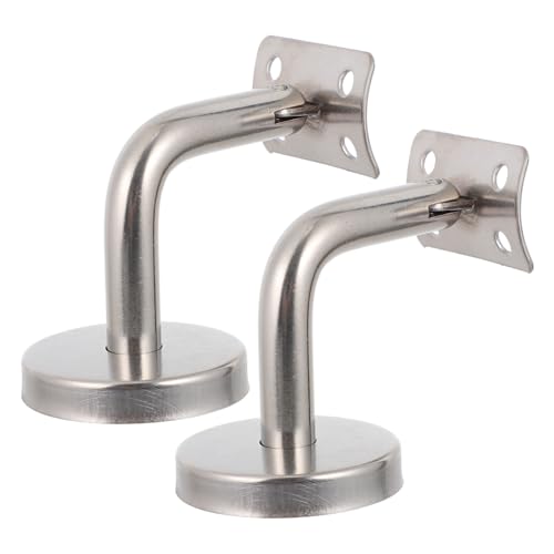 Soportes de pasamanos de escalera Outanaya de acero inoxidable para fijación de pared de hogar